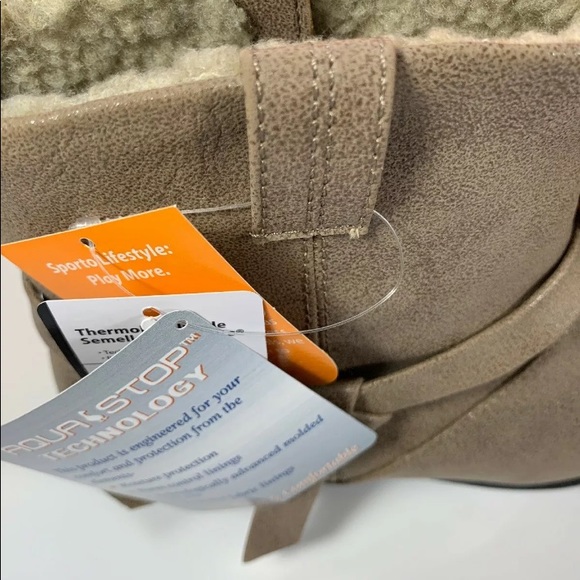 Sporto "Nina" Brown Suede Ankle Winter Boot 7 M - Picture 3 of 3